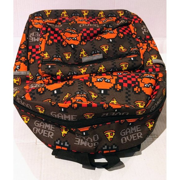 Five Nights at Freddy's All Over Print 17" Backpack, School Book Bag Reflective - Picture 3 of 4